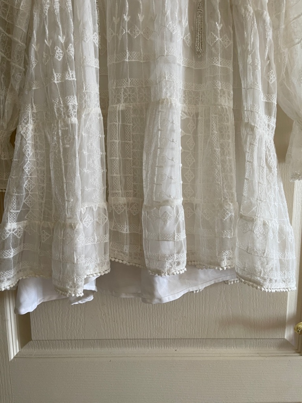Zara lace white dress - Picture 7 of 9